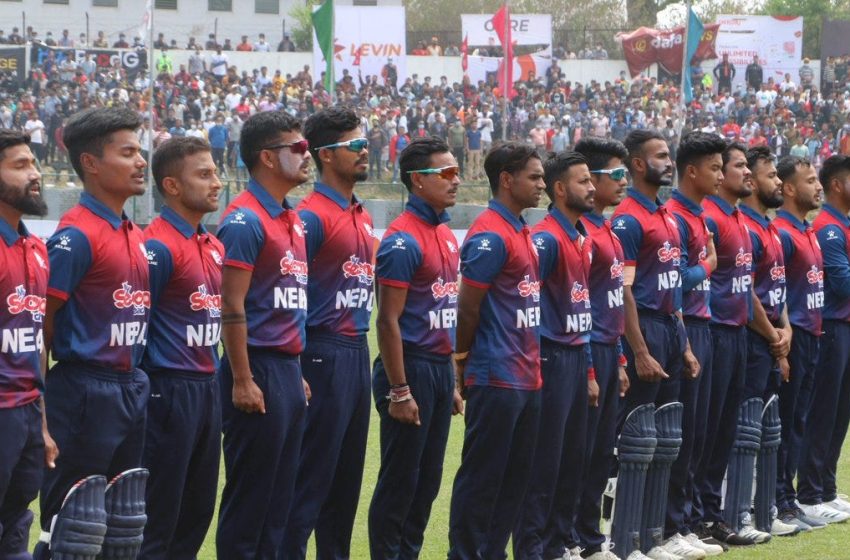  यूएईलाई ९ रनले हराउँदै नेपाल  एकदिवसीय विश्वकप छनोटमा
