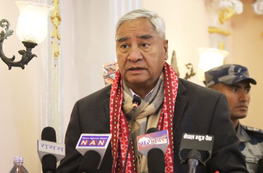  आगामी बजेटले आर्थिक क्षेत्रलाई थप चलायमान बनाउनेः सभापति शेरबहादुर देउवा
