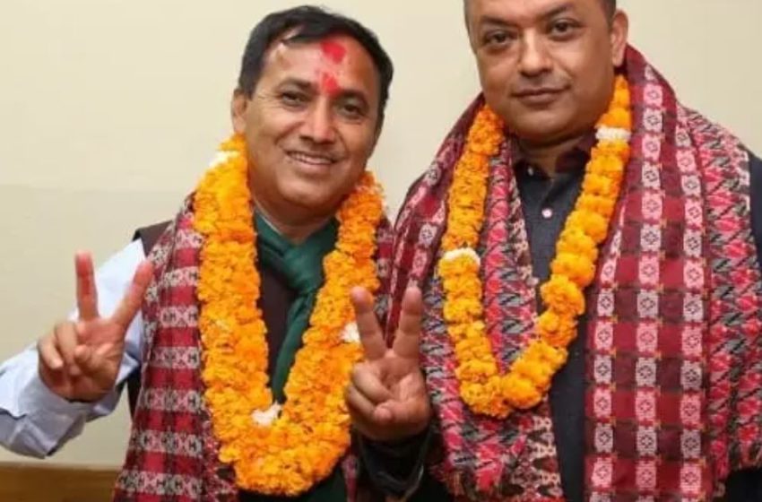  गगन थापालाई प्रधानमन्त्री बनाउने अभियानमा महामन्त्री शर्मा