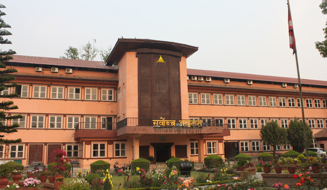  नो नट अगेन’ सम्बन्धी दायर रिटमा सर्वोच्च अदालतको फैसला, अन्तरिम आदेशलाई निरन्तरता