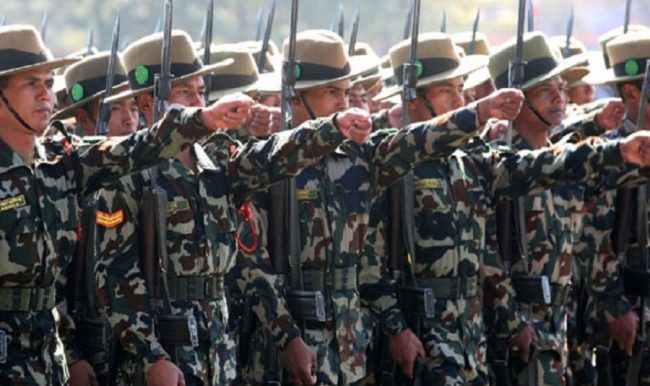  नेपाली सेनामा  साढे ३ हजार जनालाई दरखास्त आह्वान
