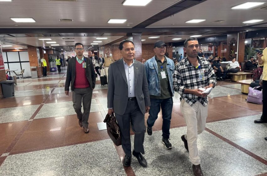  अन्तर्राष्ट्रिय सौर्य गठबन्धन सभामा भाग लिन मन्त्री कुलमान घिसिङ भारत प्रस्थान