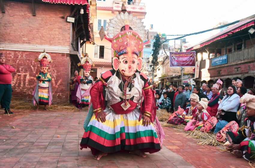  जयबागेश्वरीबाट सुरु भयो नवदूर्गा (न्याँलाकेगु) जात्रा : पुजारीबाट नवदूर्गालाई पूजा प्रदान