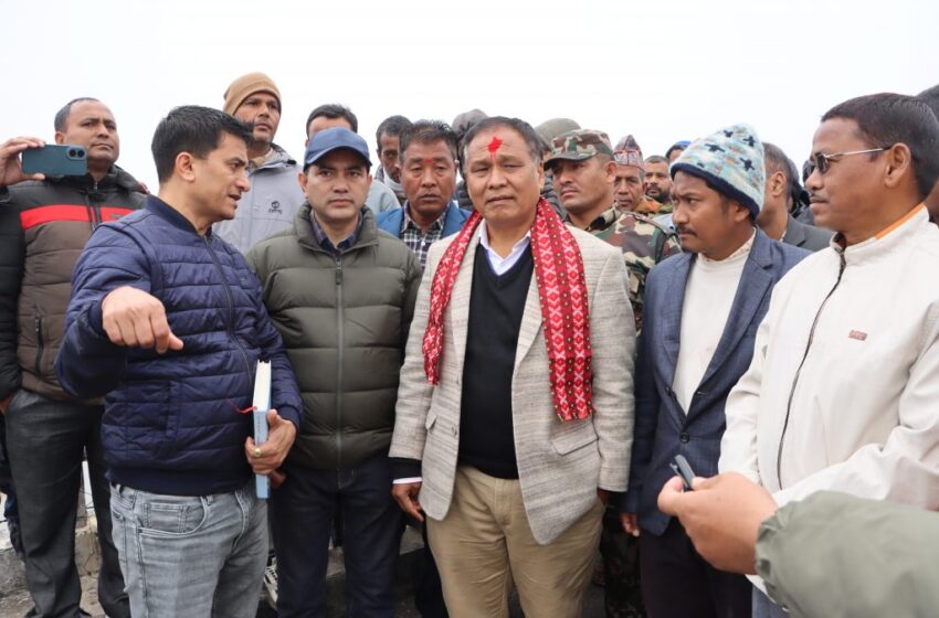  बर्दियाको जब्दीघाटमा पुल छिट्टै बन्छ : मन्त्री कुलमान घिसिङ