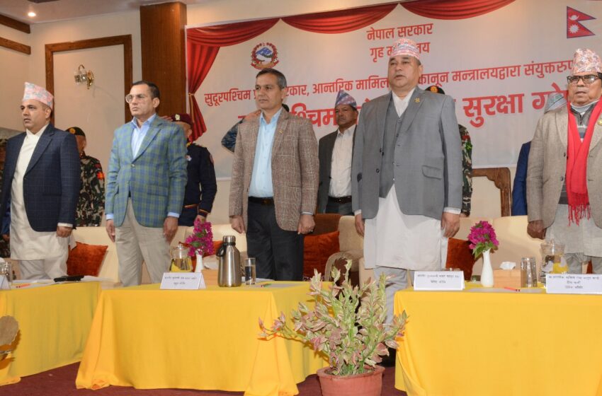  लोकतान्त्रिक पद्धतिमा निर्वाचन अपरिहार्य छ: गृहमन्त्री ओमप्रकाश अर्याल