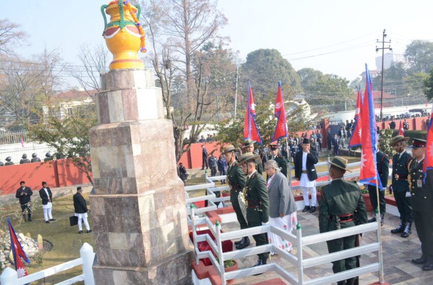  आज देशभर विभिन्न कार्यक्रमका साथ शहीद दिवस मनाइँदै