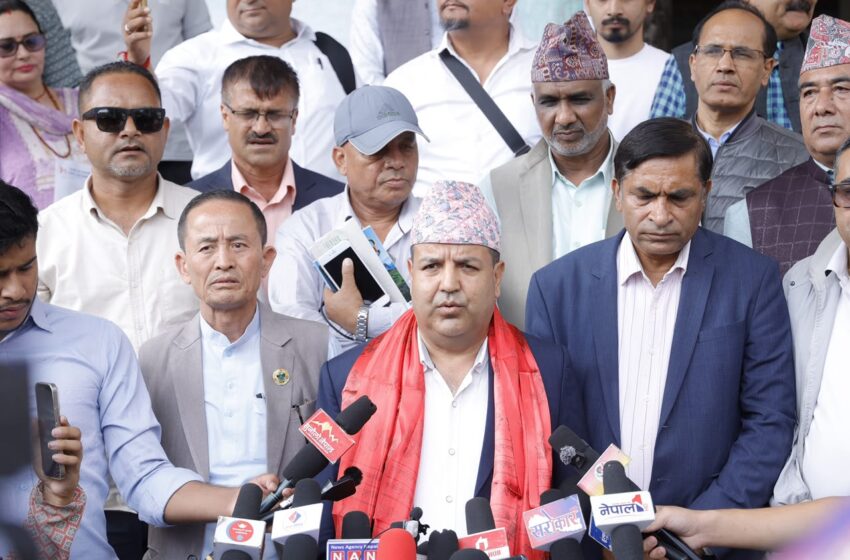 डा. सुनील शर्माद्वारा कांग्रेस महामन्त्रीमा उम्मेदवारी घोषणा